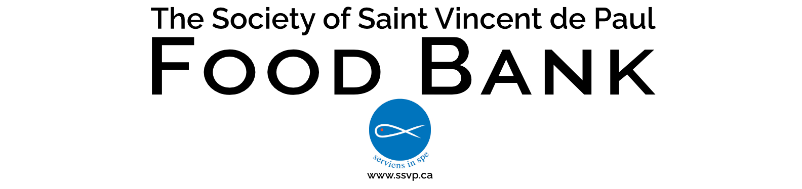 SVDP Food Bank Banner